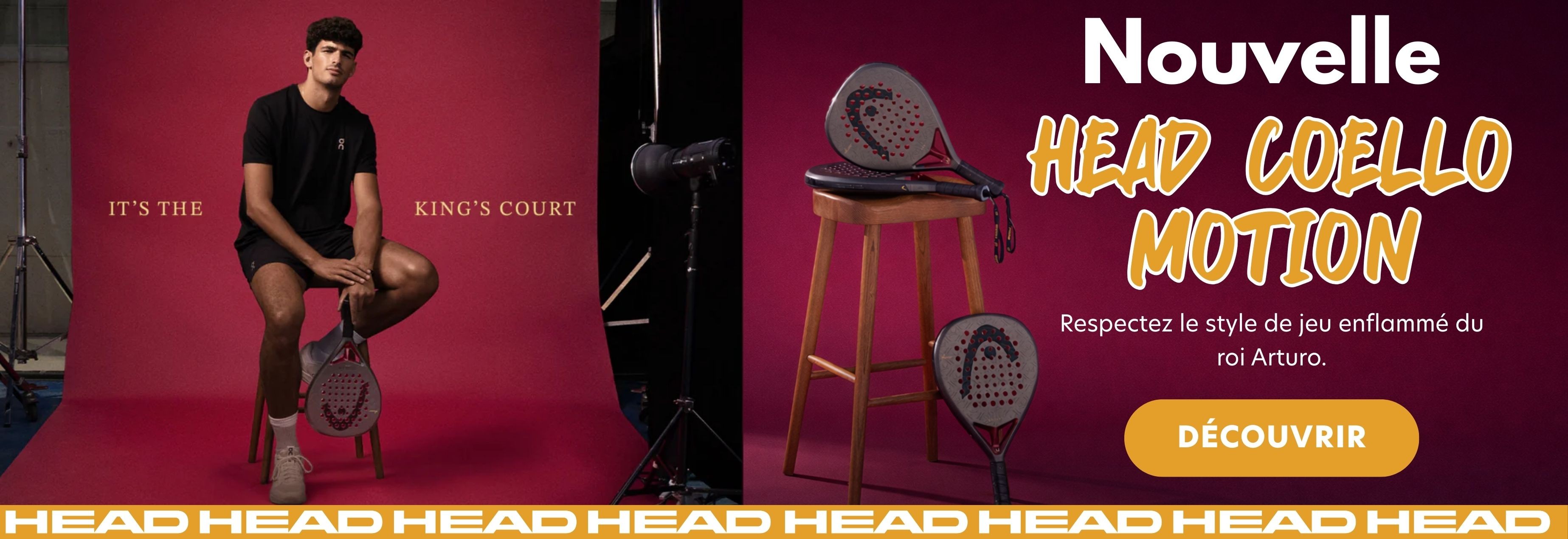 Nouvelle HEAD COELLO MOTION PADEL